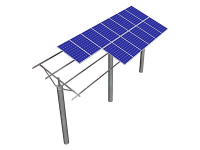 漁光混合發電光伏支架系統